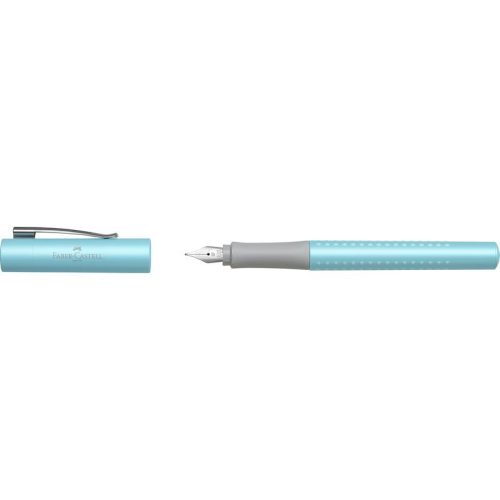 Faber Castell Töltőtoll Grip 2011 Pearl Edition Pasztell Türkiz EF-es Heggyel