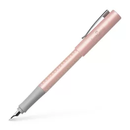   Faber Castell Töltőtoll Grip 2011 Pearl Edition Pasztell Rózsaszín M-es Heggyel