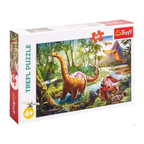Trefl Puzzle Dinoszauruszok 60 Darab