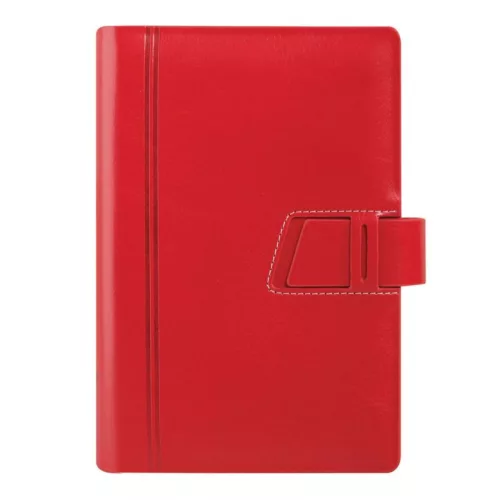 Saturnus Gyűrűs Kalendárium M221 Műbőr Piros