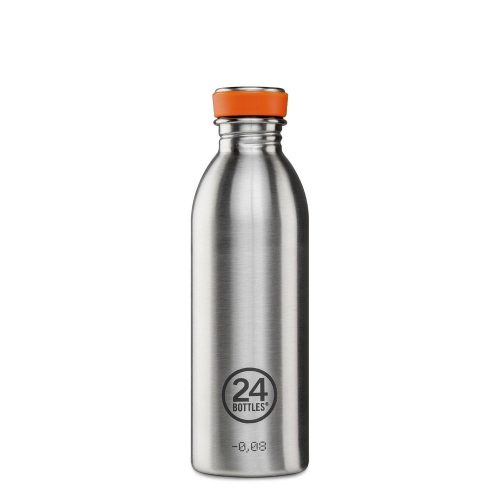 24BOTTLES Urban 500ml rozsdamentes acél kulacs, Brushed Steel