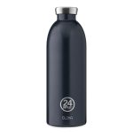 24Bottles Clima 850 ml Rozsdamentes Acél Termosz Deep Blue