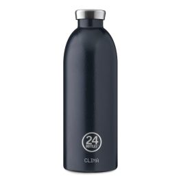 24Bottles Clima 850 ml Rozsdamentes Acél Termosz Deep Blue