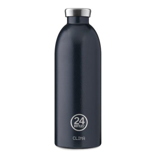 24Bottles Clima 850 ml Rozsdamentes Acél Termosz Deep Blue
