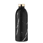 24Bottles Clima 850 ml Rozsdamentes Acél Termosz Black Marble