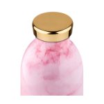 24Bottles Clima 850 ml Rozsdamentes Acél Termosz Marble Pink
