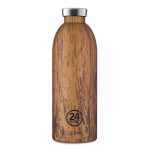 24Bottles Clima 850 ml Rozsdamentes Acél Termosz Sequoia Wood
