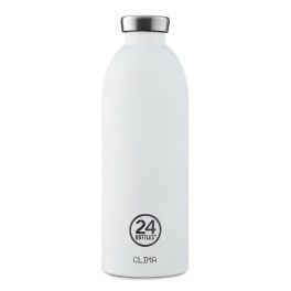24Bottles Clima 850 ml Rozsdamentes Acél Termosz Ice White