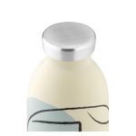 24Bottles Clima 850 ml Rozsdamentes Acél Termosz White Calypso