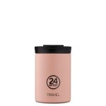 24Bottles Travel Tumbler 350 ml Rozsdamentes Acél Bögre Dusty Pink