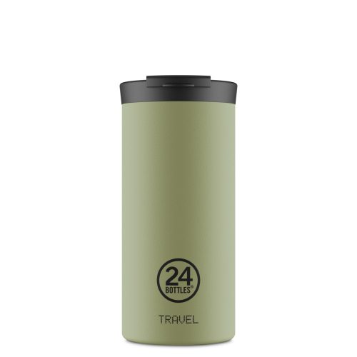 24Bottles Travel Tumbler 600 ml Rozsdamentes Acél Bögre Sage