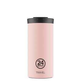   24Bottles Travel Tumbler 600 ml Rozsdamentes Acél Bögre Dusty Pink