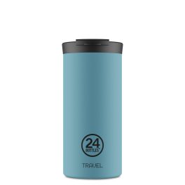   24Bottles Travel Tumbler 600 ml Rozsdamentes Acél Bögre Powder Blue