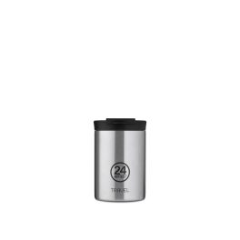   24Bottles Travel Tumbler 350 ml Rozsdamentes Acél Bögre Brushed Steel