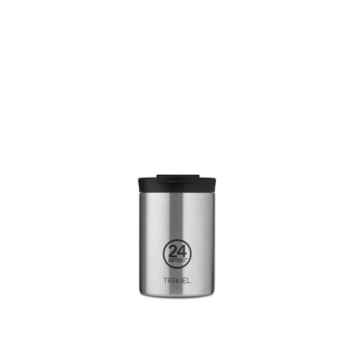 24Bottles Travel Tumbler 350 ml Rozsdamentes Acél Bögre Brushed Steel