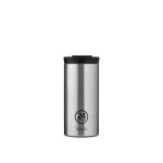 24Bottles Travel Tumbler 600 ml Rozsdamentes Acél Bögre Brushed Steel