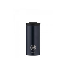   24Bottles Travel Tumbler 600 ml Rozsdamentes Acél Bögre Deep Blue