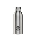 24BOTTLES Clima 500ml rozsdamentes acél termosz, Brushed Steel