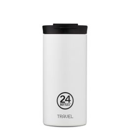   24Bottles Travel Tumbler 600 ml Rozsdamentes Acél Bögre Ice White