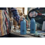 24BOTTLES Urban 500ml rozsdamentes acél kulacs, POWER BLUE