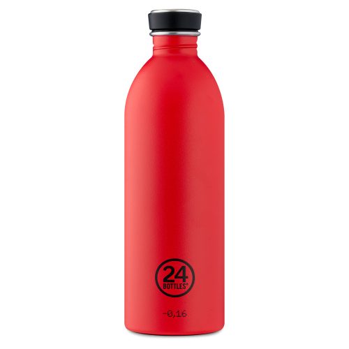 24Bottles Urban 1000 ml Rozsdamentes Acél Kulacs Hot Red