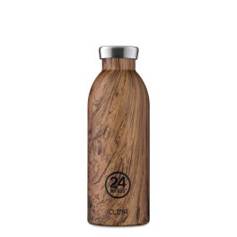   24BOTTLES Clima 500ml rozsdamentes acél termosz, SEQUOIA WOOD