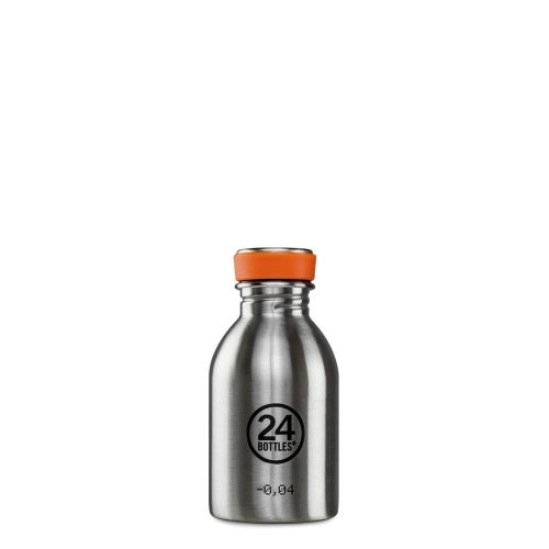 24Bottles Urban 250 ml Rozsdamentes Acél Kulacs Brushed Steel
