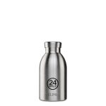 24Bottles Clima 330 ml Rozsdamentes Acél Termosz Brushed Steel