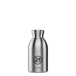   24Bottles Clima 330 ml Rozsdamentes Acél Termosz Brushed Steel