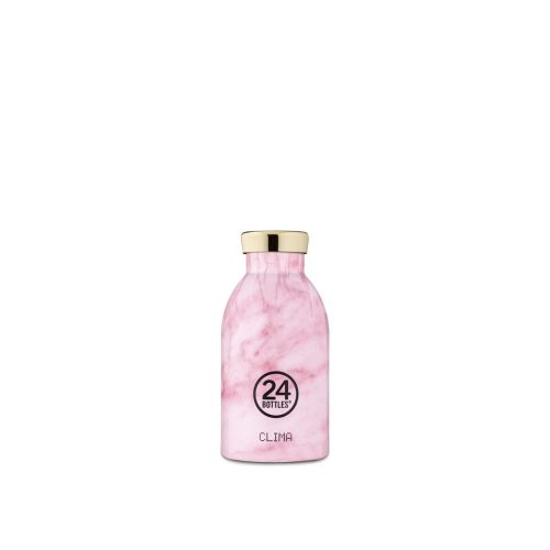 24Bottles Clima 330 ml Rozsdamentes Acél Termosz Marble Pink