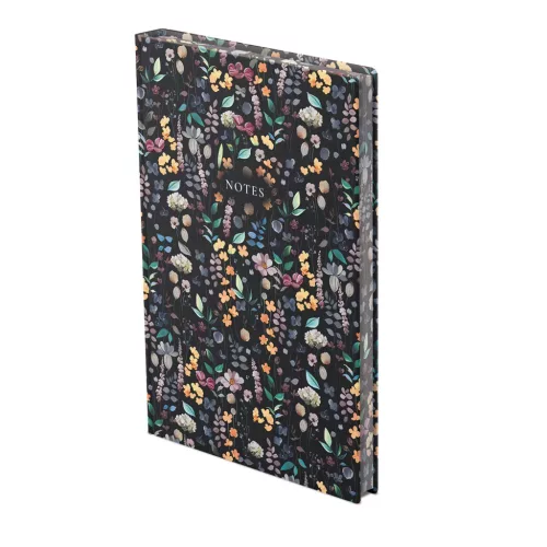 TopTimer Notesz A/5 404 Notes Found Flowers Black