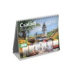 TopTimer Családi Tervező Asztali Álló Papír Hátlap 2026