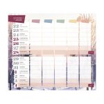 TopTimer Családi Tervező Asztali Álló Papír Hátlap 2026