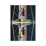 TopTimer Falinaptár 32x45 cm World From Above 2026