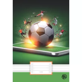 Optischool Spirálfüzet A/4 Vonalas Foci