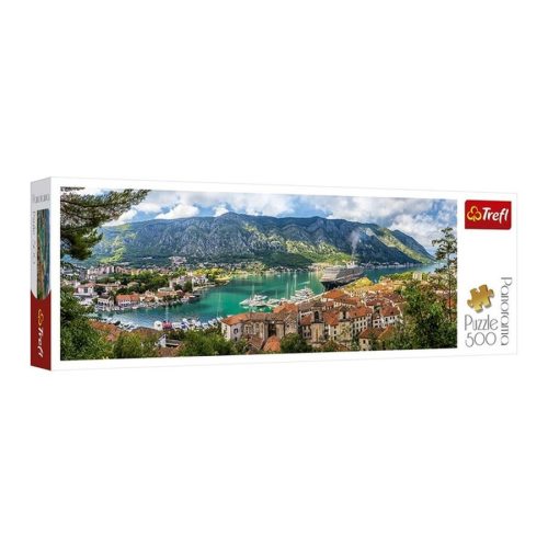 Trefl Puzzle Panoráma Kotor Montenegro 500 Darab