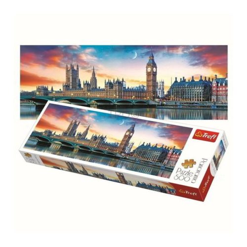 Trefl Puzzle Panoráma Big Ben És Westminster Palota London 500 Darab