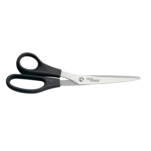 Dahle Irodai Olló Balkezes 21 cm Műanyag Fekete
