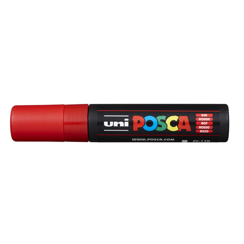 Uni Posca Akril Marker PC-17K Piros