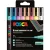 Uni Posca PC-3M Készlet 8 Darab/Készlet Lágy Színek PFP