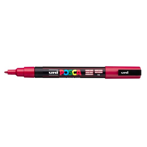 Uni Posca Akril Marker PC-3M Sötét Piros