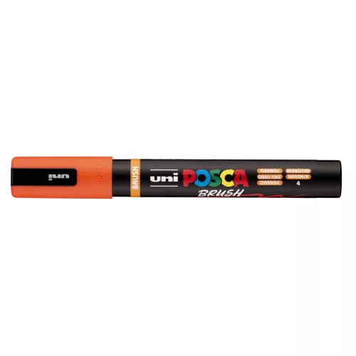 Uni Posca PC-5BR Akril Marker Ecsethegyű Narancs