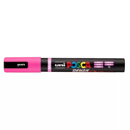 Uni Posca PC-5BR Akril Marker Ecsethegyű Rózsaszín