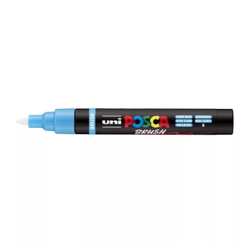 Uni Posca PC-5BR Akril Marker Ecsethegyű Világoskék