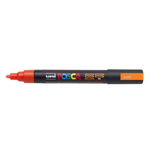 Uni Posca Akril Marker PC-5M Fluor Narancs