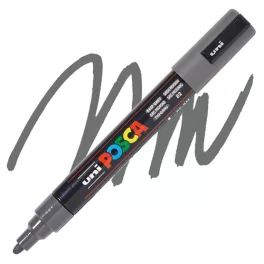 Uni Posca Akril Marker PC-5M Mélyszürke