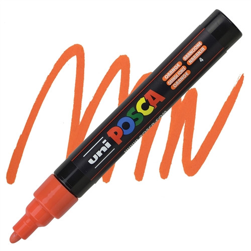 Uni Posca Akril Marker PC-5M Narancs