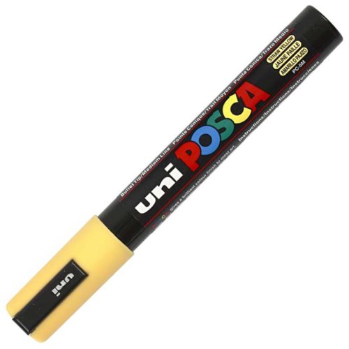 Uni Posca Akril Marker PC-5M Szalmasárga