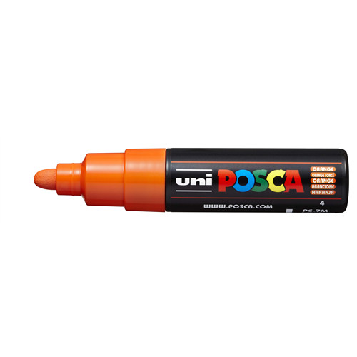 Uni Posca Akril Marker PC-7M Narancs
