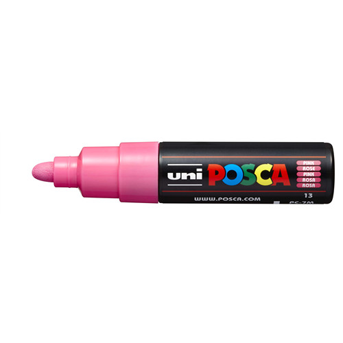 Uni Posca Akril Marker PC-7M Rózsaszín